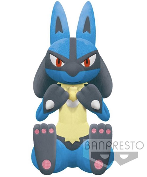 Pokemon - Lucario Big Plush 33cm - Click Image to Close