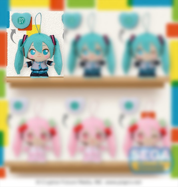 Vocaloid - Miku moipon 6cm Plush A - Click Image to Close