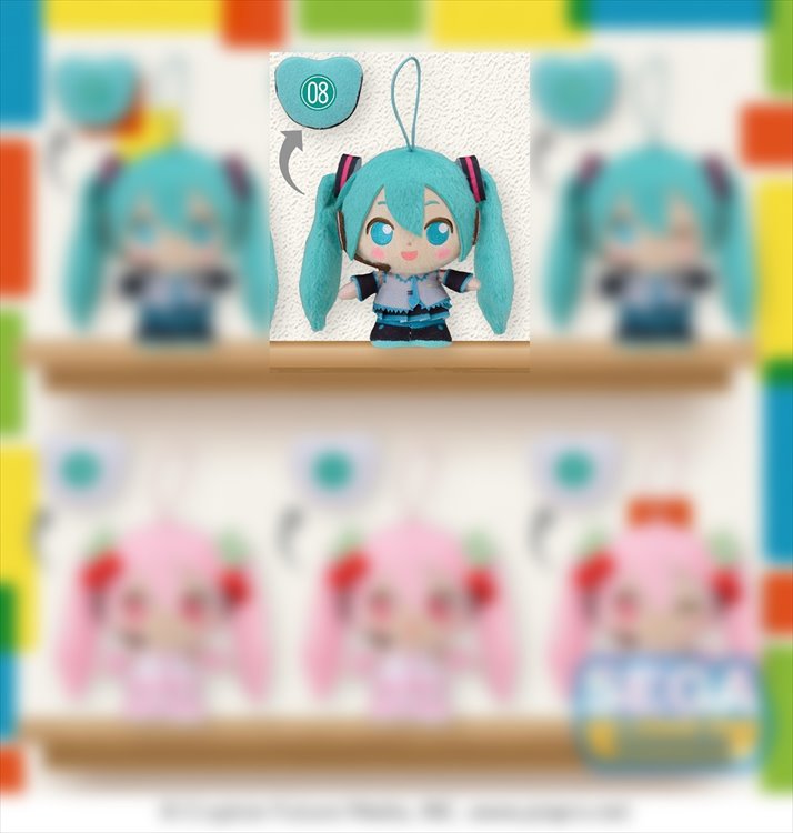 Vocaloid - Miku moipon 6cm Plush B - Click Image to Close