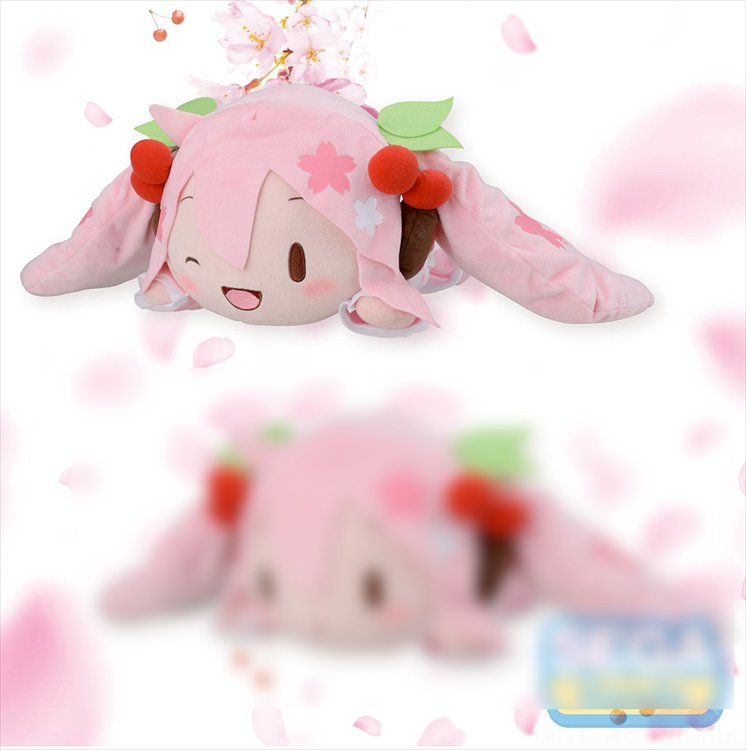 Vocaloid - Sakura Miku Nesoberi 30cm Plush A