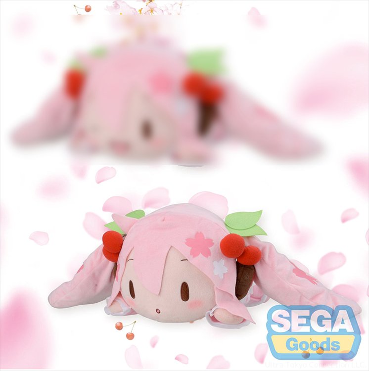 Vocaloid - Sakura Miku Nesoberi 30cm Plush B