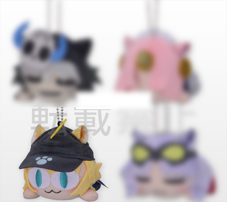 Fate Grand Carnival - Mysterious Cat X 12cm Nesoberi Plush - Click Image to Close