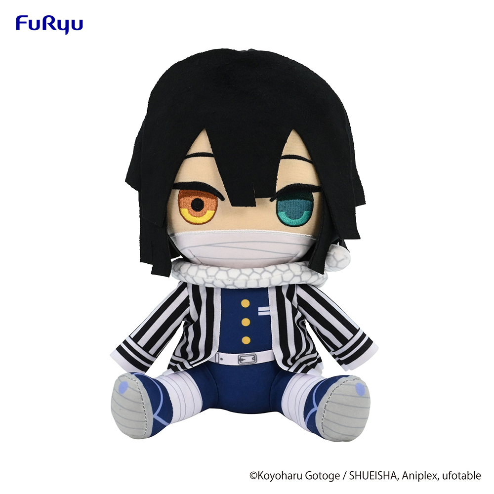 Demon Slayer - Iguro Obanai 25cm Big Plush - Click Image to Close