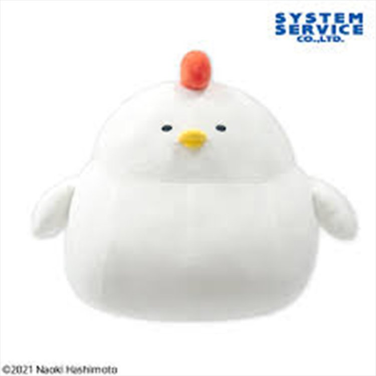 Mainichi Debutori - Chicken 41cm Plush - Click Image to Close