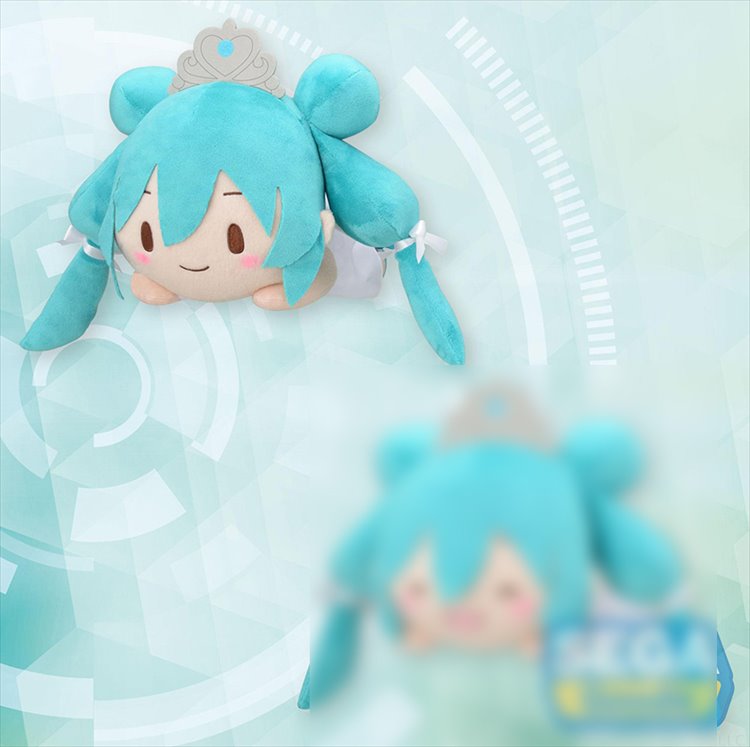 Vocaloid - Hatsune Miku 15th Anniversary 30cm Nesoberi Plush A - Click Image to Close