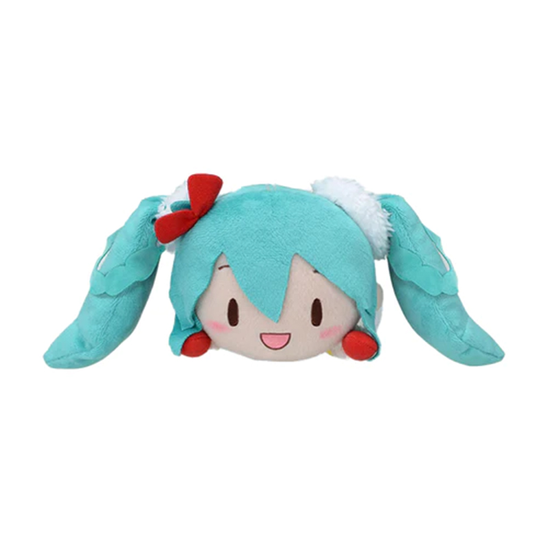 Vocaloid - Hatsune Miku Christmas Nesoberi 17cm Plush A - Click Image to Close