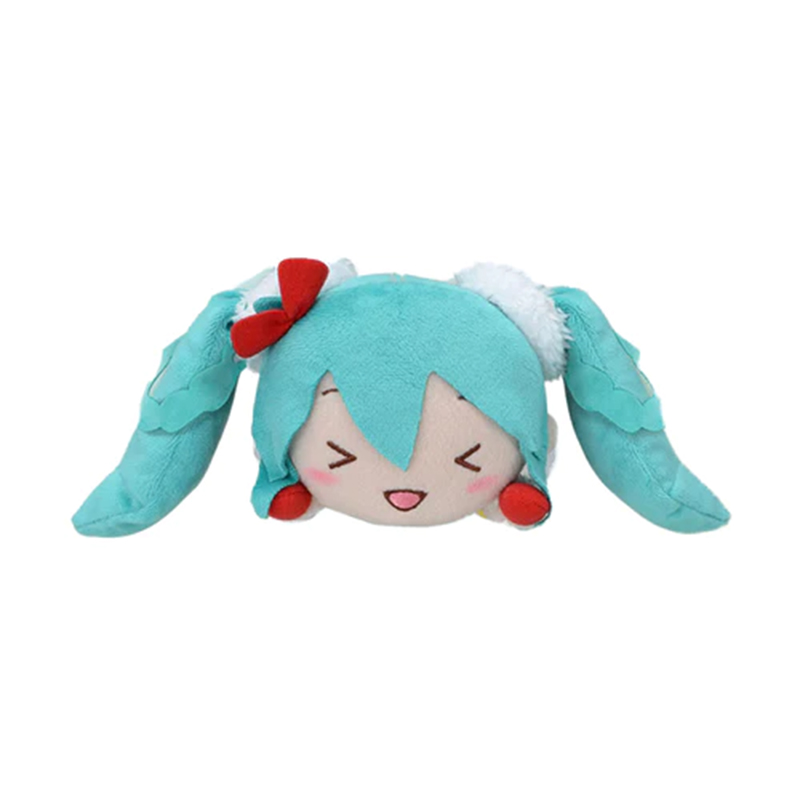 Vocaloid - Hatsune Miku Christmas Nesoberi 17cm Plush B - Click Image to Close