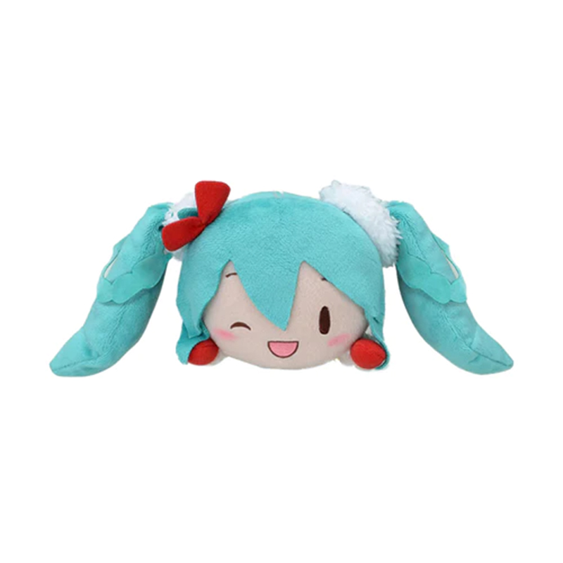 Vocaloid - Hatsune Miku Christmas Nesoberi 17cm Plush C - Click Image to Close