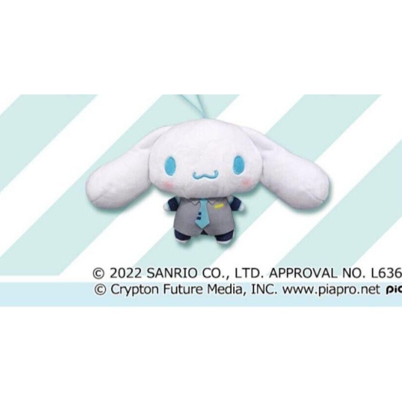 Vocaloid - Miku x Sanrio Cinnamoroll 15cm Plush - Click Image to Close