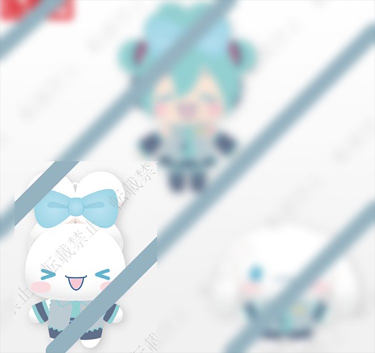 Vocaloid x Cinnamoroll - 18cm Plush EX A