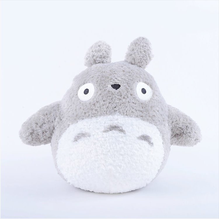 Totoro - Grey Totoro Fluffy 13 inches Plush - Click Image to Close
