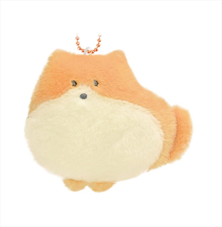 Yell World - Dogs and cats with round eyes Pomeranian Orange 9.8cm Plush