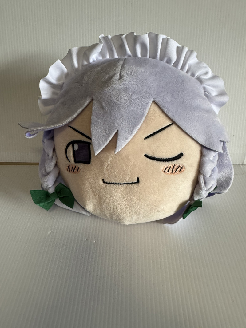 Touhou Project - Sakuya Izayoi Winking Head 18cm Plush