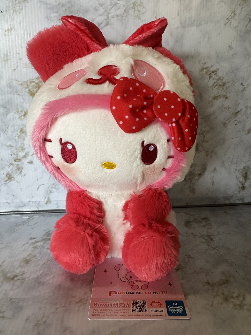 Sanrio - Hello Kitty Red Kigurumi 25cm Plush