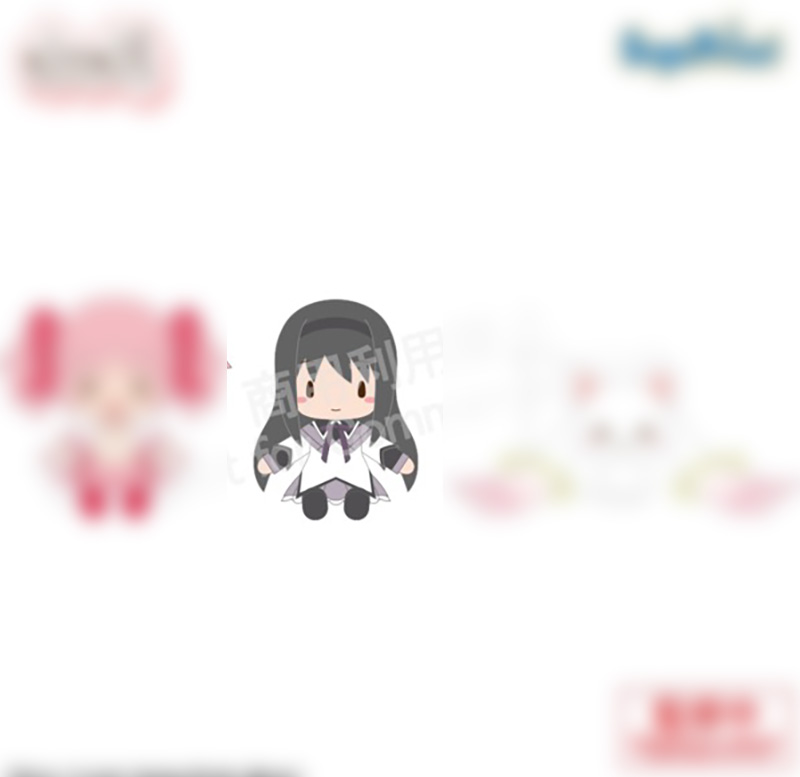 Puella Magi Madoka Magica - Homura Akemi 16cm Plush