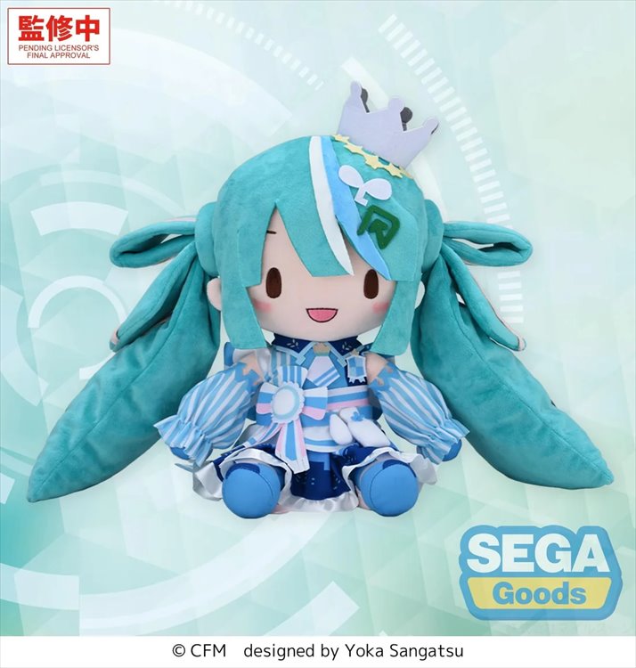 Vocaloid - Hatsune Miku Fuwa Petit LAWSON 50th Anniversary Special Live Ver Plush L