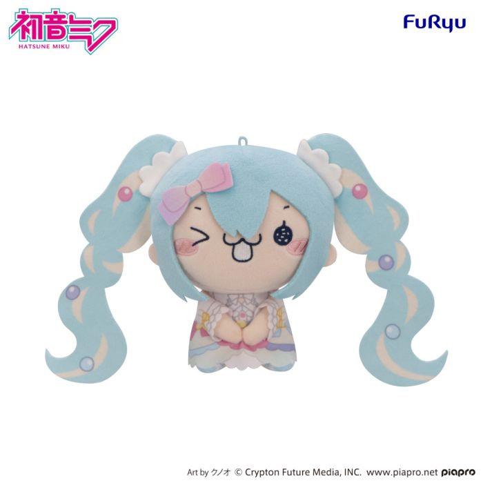 Vocaloid - Hatusne Miku Mochipico Sugar Cloud Blinking Plush