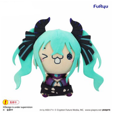 Vocaloid - Hatsune Miku Villian Ver. Winking 16cm Plush