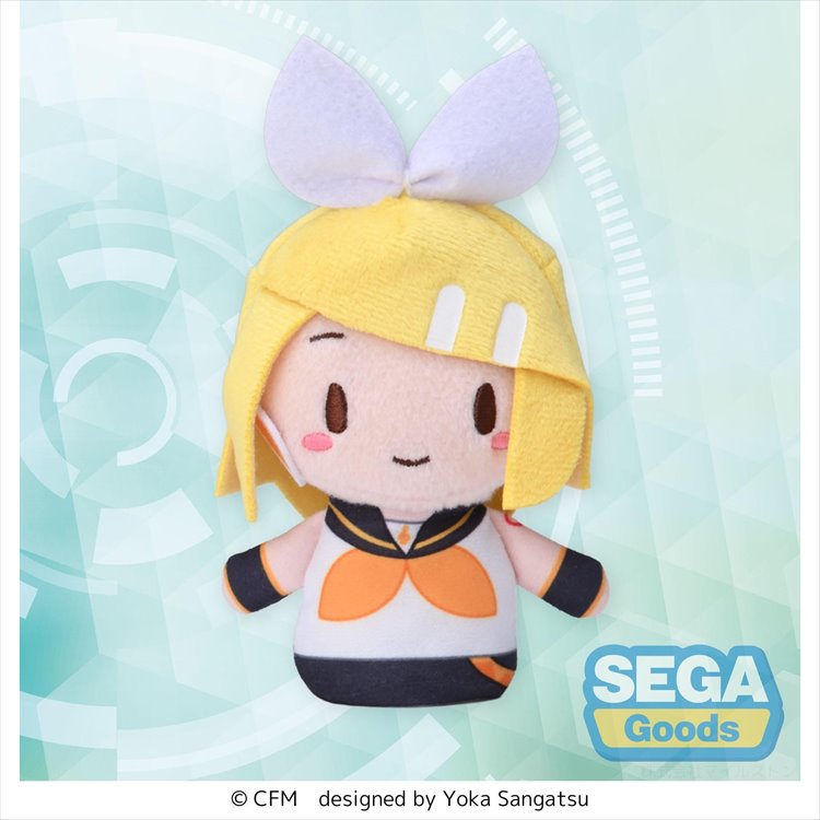 Vocaloid - Kagamine Rin Finger Mascot Fuwa Petit Plush
