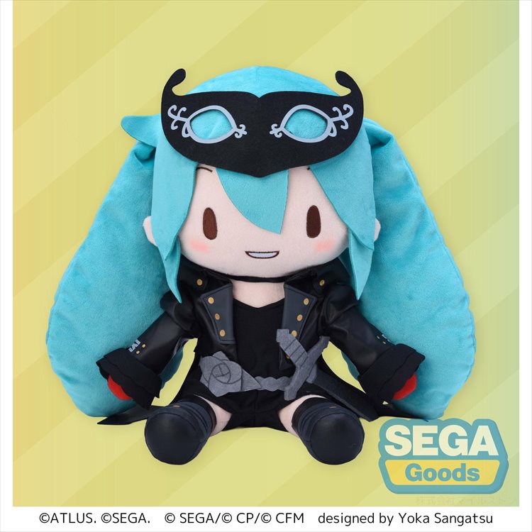 Vocaloid x Persona 5 Royal - Hatsune Miku Fuwa Petit L Plush