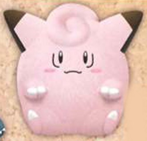 Pokemon Sun and Moon - Clefairy Soft Medium Plush - Click Image to Close