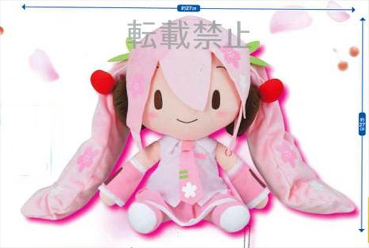 Vocaloid - Sakura Miku Hatsune Big Plush - Click Image to Close