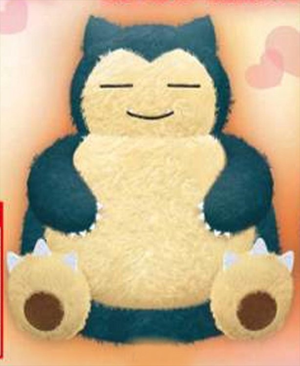 Pokemon Sun and Moon - Snorlax Soft Large Plush - Click Image to Close