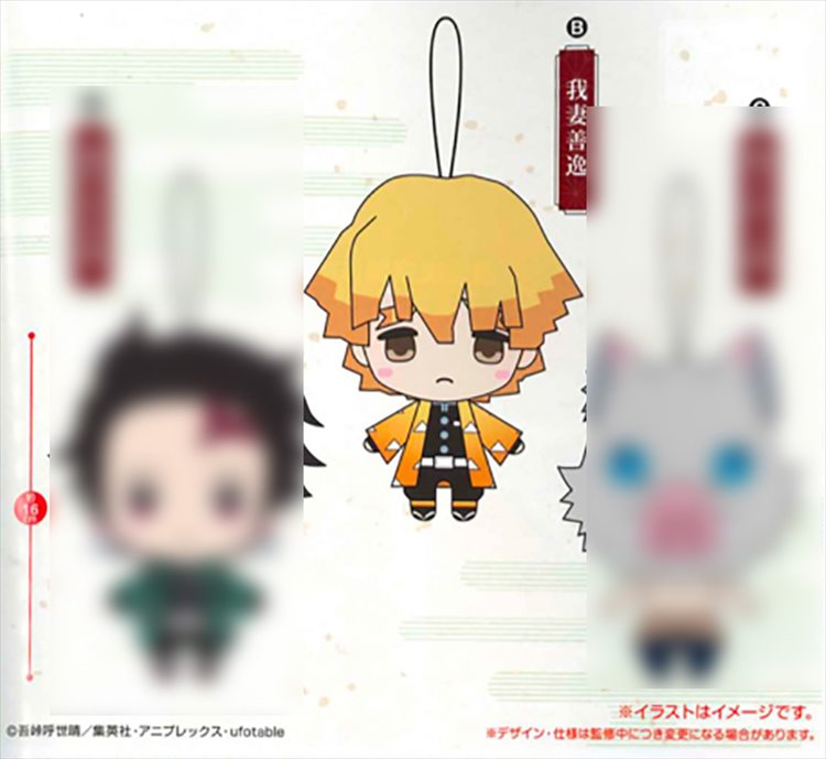 Demon Slayer - Zenitsu Medium Plush - Click Image to Close